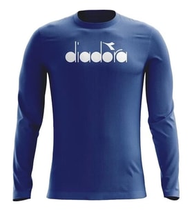 Diadora Erkek Uzun Kollu Mavi Içlik