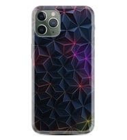 Apple iPhone 11 12 13 14 Pro Max Kılıf Desemli Silikon Renkli Prizmalar 1783