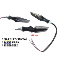 Sinyal Led 2 Li Set (2 Fonksiyonlu) (Kl022)