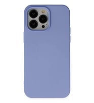 iPhone 14 Pro Kılıf Nano içi Kadife Silikon - Lila