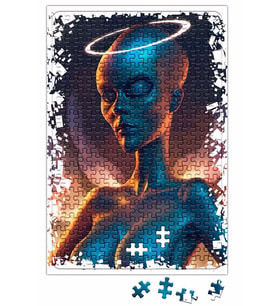 Angel Uzaylı Puzzle 240 Parça Yapboz