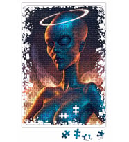 Angel Uzaylı Puzzle 240 Parça Yapboz