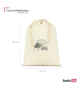 Ahşap Mühür İçin Ham Bez Kese