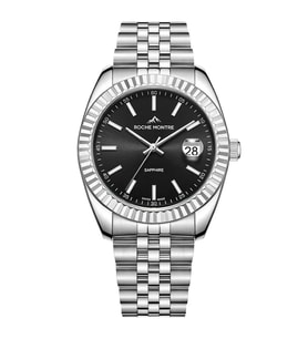 ROCHE MONTRE RMG6009-01 SWISS MADE SAFİR CAM ÇELİK ERKEK KOL SAATİ