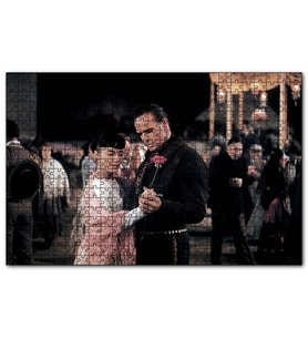 Cakapuzzle Marlon Brando Dans Ediyor  Puzzle Yapboz MDF (Ahşap) (120 Parça)