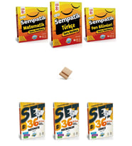 Ünlüler Karması LGS 2027 Matematik Türkçe Fen Bilimleri Soru Bankası ve Haftalık Denemeler 6lı Set + Telefon Standı