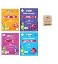 Okyanus 4. Sınıf Classmate Matematik Fen Türkçe ve Sosyal Etkinlikli Soru Bankası 4lü Set + TS