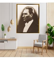 ÇERÇEVELİ ATATÜRK TABLO S125