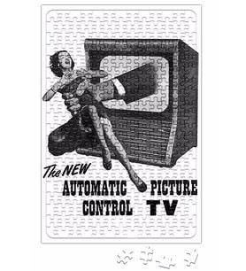 Tv Control Puzzle 240 Parça Yapboz