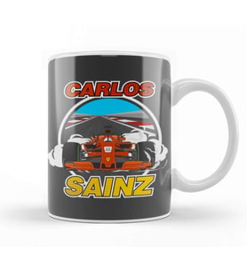 Carlos Sainz Kupa Bardak Porselen