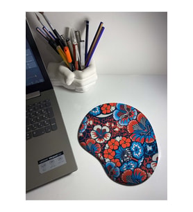Balinese Baskılı Bilek Destekli Mouse Pad