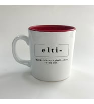 Elti Baskılı Kırmızı Multi Kupa