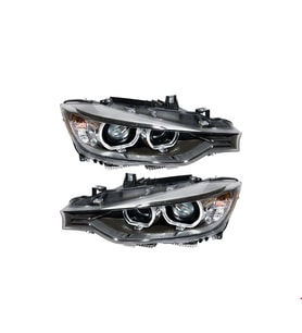 Bmw F30 Lci Ön Far Halojen-led DÖnüşüm Seti 2015 Sonrası Uyumlu