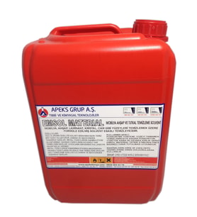 EMSOL MATERIAL Mobilya, Ahşap ve Tutkal Temizleme Solventi - 10 Lt