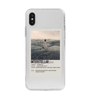 Iphone XS MAX Uyumlu Interstellar Tasarımlı Şeffaf Telefon Kılıfı