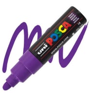 UNİ POSCA SU BAZLI POSTER MARKER 4.5-5.5 MOR PC-7M