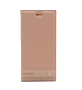 Galaxy J6 Kılıf Elite Kapaklı Kılıf (Gold)