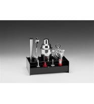 AKRİLİK STANDLI BAR SET, (ÇELİK SHAKER )