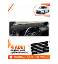 MERCEDES W247 B180 B CLASS (2019-2022) Uyumlu Ön Torpido Koruma Kılıfı Halısı - Siyah