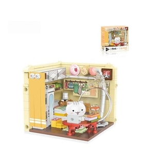 P885003 KEDİ MUTFAK 252 PARÇA BLOCK OYUNCAK