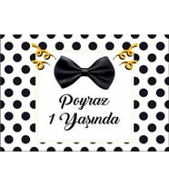 Papyon Temalı Doğum Günü Afişi 35X50 cm