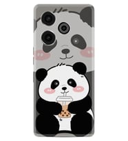 Pova 6 Kılıf Boutique Baskılı Resimli Milkshake Panda Pcode -058