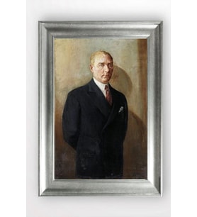Gümüş Çerçeveli Atatürk Tablo a653