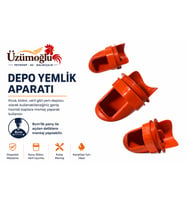 1 ADET Depo Yemlik Aparatı Kova, Bidon ve Varil Uyumlu Tavuk, Civciv, Bıldırcın ve Kanatlı Yemlik Aparatı