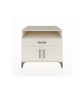 Kronos Şifonyer 2 Raflı Tek Çekmeceli 2 Kapaklı 88x59x80 Aytaşı-Aytaşı