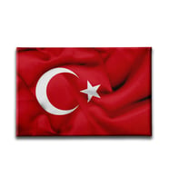 Türk Bayrağı Kanvas Tablo ABY112