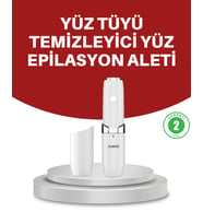Northcity Kadınlar İçin Yüz Tüy Alma Cihazı – LED'li, Ağrısız ve Pürüzsüz Cilt Bakımı