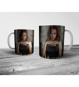 Pixxa The Queen's Gambit Kupa Bardak Model 5