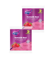 Çilek Kokulu 3'lü Temizlik Bezi İkili Paket