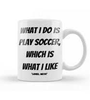 Lionel Messi Quotes Gifts Kupa Bardak Porselen
