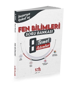 KORAY VAROL YAYINLARI 8. SINIF FEN BİLİMLERİ TEMEL ADIMLAR SORU BANKASI