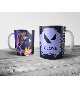 Pixxa Valorant Clove Kupa Bardak Model 1