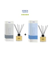 Sümbül Amber Iconic Place + Bahar Çiçeği Cool Place Dekoratif Ortam Kokusu 120 ml - Bambu Çubuklu (Standart)