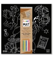 Funny Mat - Vahşi Batı 40x40cm