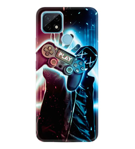Realme C11 C21 C21Y C25Y C11 2021 Kılıf Desemli Silikon Play Me 1757