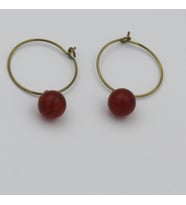Gold Vip Vintage Tasarım Küpe (Gümüş)