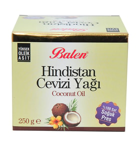 Balen Hindistan Cevizi Yağı Soğuk Pres 250 Gr Cam Şişe