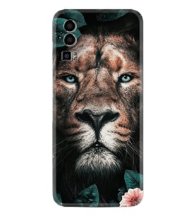 General Mobile GM 23 Kılıf Resimli Desenli Baskılı Silikon Leon Flowers 1333