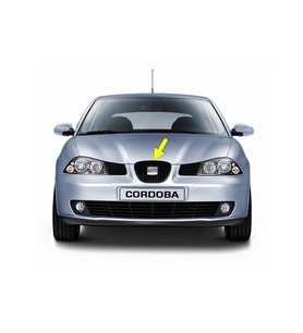 Seat Cordoba 2003-2009 Ön Panjur Izgara Siyah Tip 6L0853651D