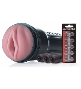 Made in Usa Fleshlight Vibro Özel Dokuda Ultra Lüks Titreşimli Vajina-va054