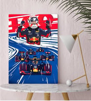 BK Gift Formula 1 Tasarımlı Kanvas Tablo-1