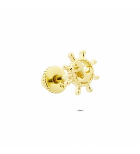 Glorria Altın Dümen Helix Piercing