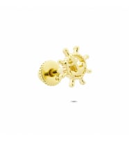 Glorria Altın Dümen Helix Piercing