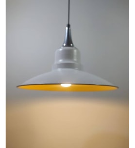 RİOLİGHT RETRO TEKLİ METAL SARKIT AVİZE ÇAP: 30CM (Siyah)