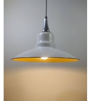 RİOLİGHT RETRO TEKLİ METAL SARKIT AVİZE ÇAP: 30CM (Siyah)