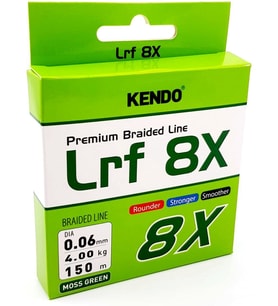 Kendo Lrf 8X Fıghtıng 150 mt mm (Moss Green) İp Misina 0,10 mm (Karışık)